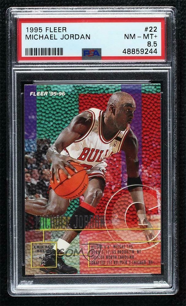 1995 fleer michael jordan