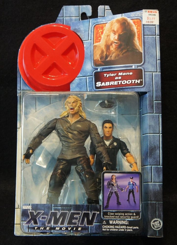 Vintage MARVEL XMEN Sabertooth 2000 Toy Biz Action Fig