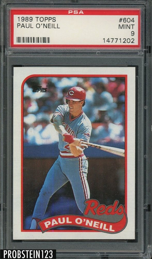 Auction Prices Realized Baseball Cards 1989 TOPPS Paul O'Neill