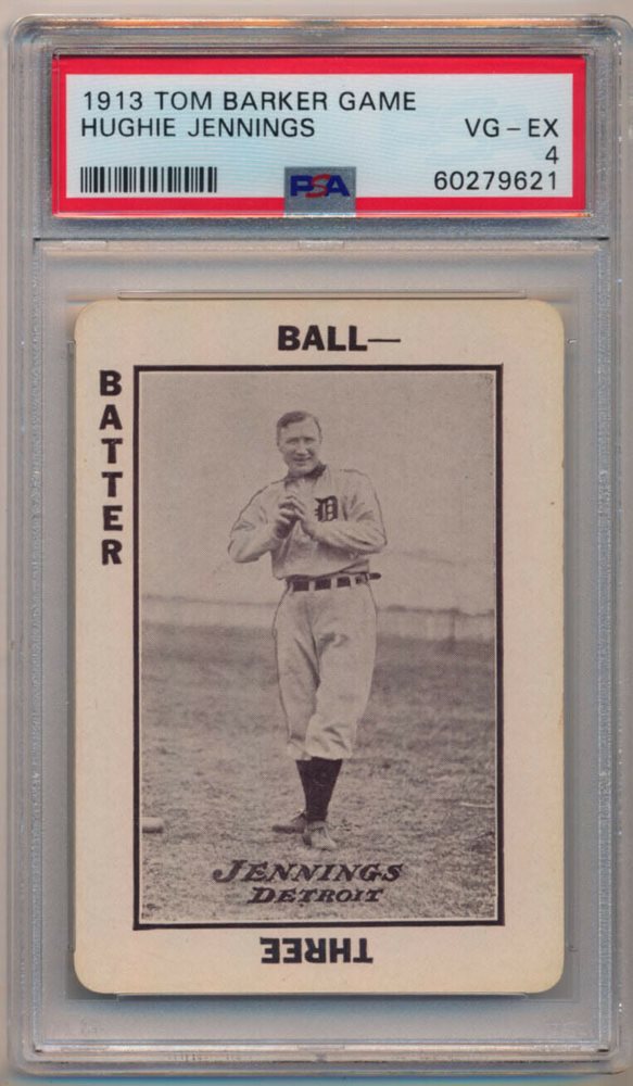 1913 Tom Barker 22 Hugh Jennings MG PSA 4 624950