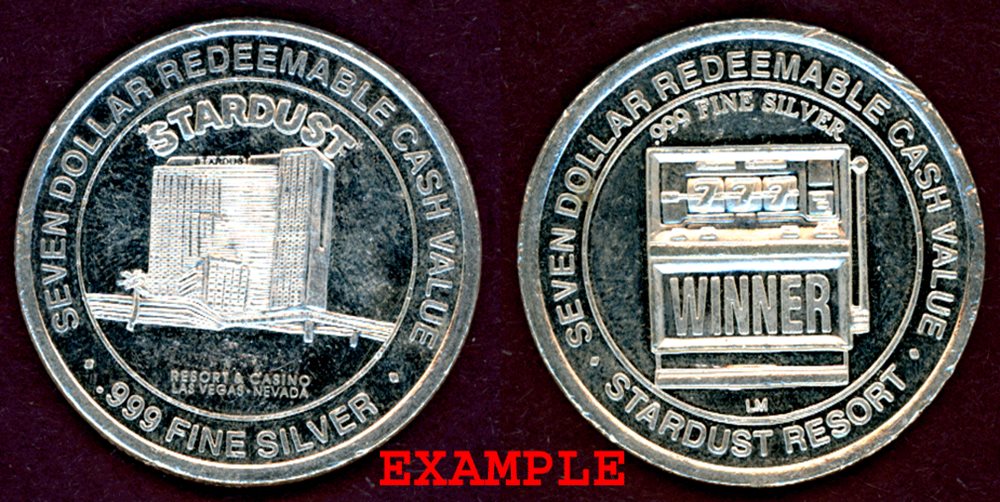 stardust casino silver coin