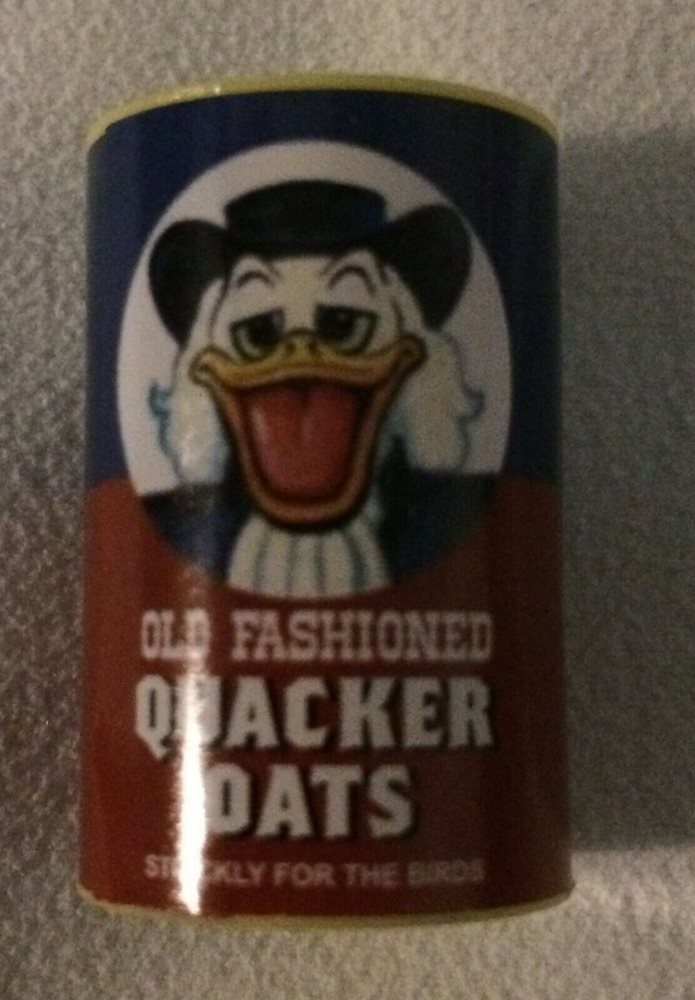 2020 Wacky Packages Minis 3D Puny Products Wave 4 QUACKER OATS Figure