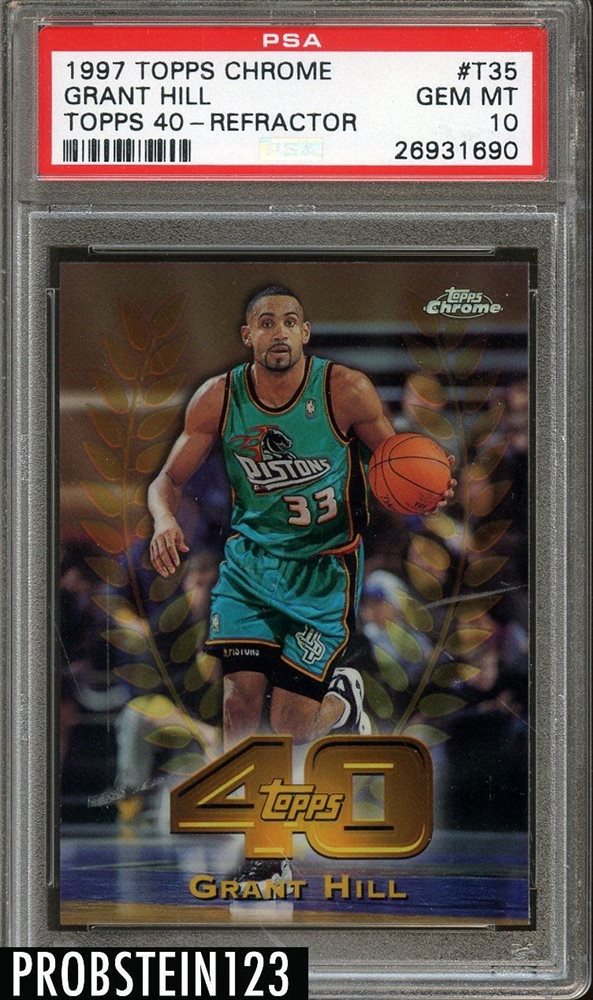 その他 97-98 Topps Chrome Refractor Grant Hill 1997 98 Topps Finest Grant Hill 308 for sale | eBay