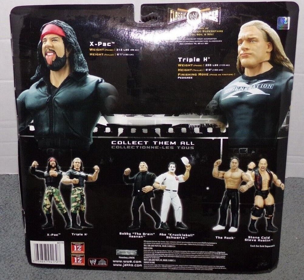 WWE Jakks Exclusive Classic DGeneration X Triple H