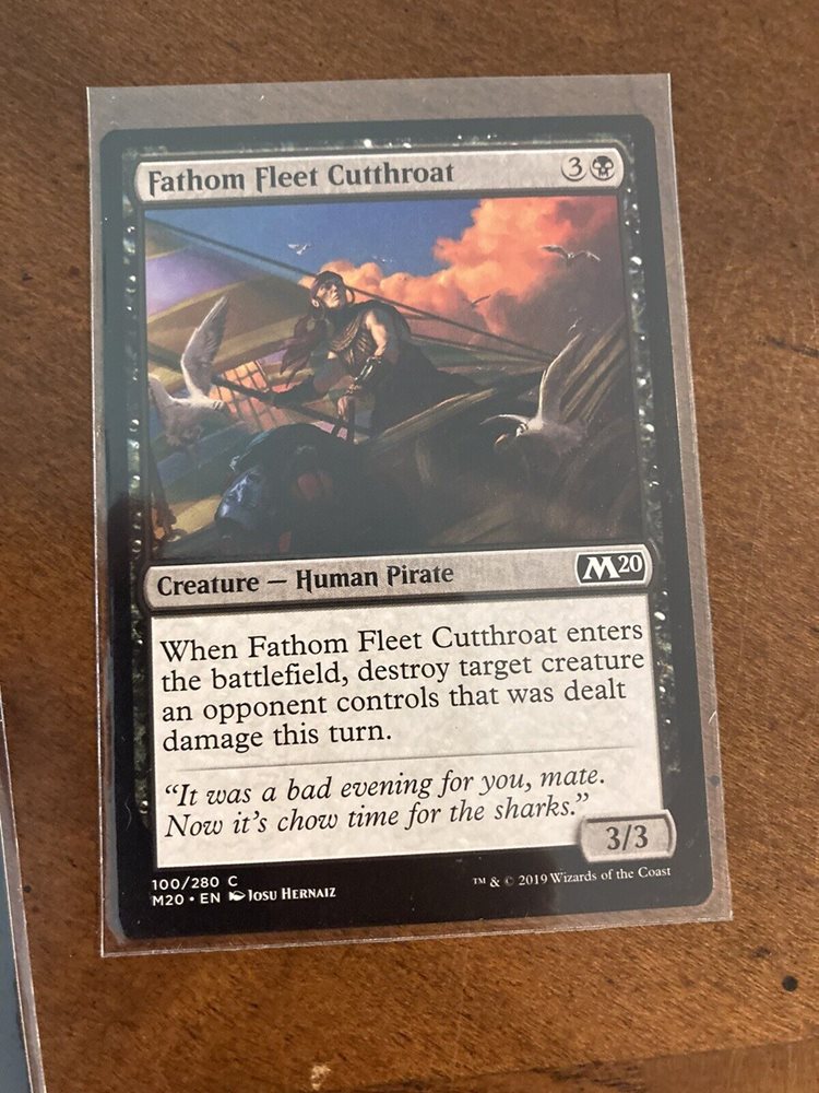 Magic The Gathering Fathom Fleet Cutthroat Card In Exce