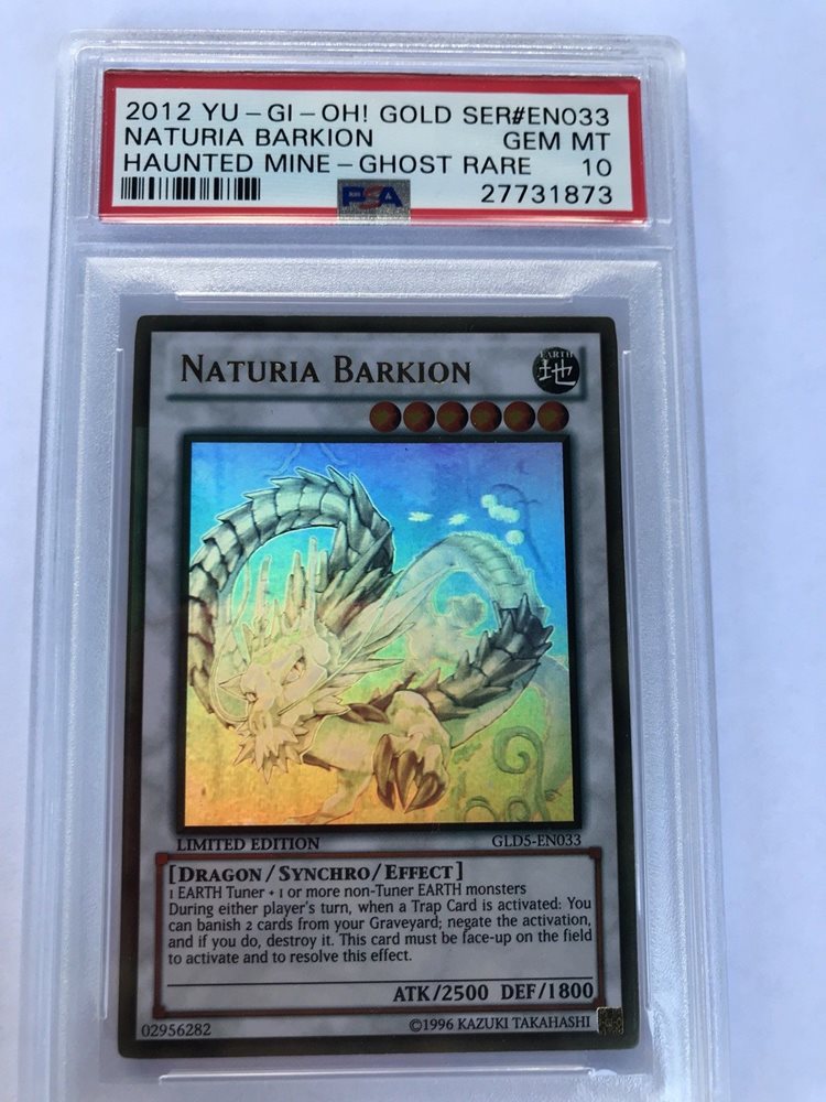 NATURIA BARKION ゴーストレア psa10 eBay Auction Item 182800769954 TCG Cards 2012 YU-GI-Oh! Gold