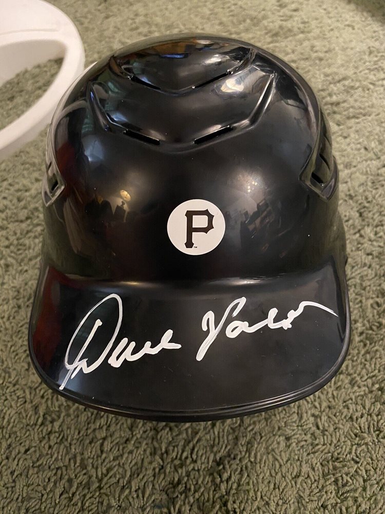 Dave Parker Signed Autographed Batting Helmet Pittsburg