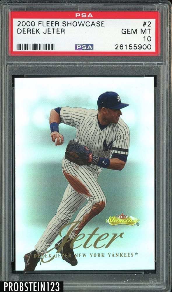 Auction Prices Realized Baseball Cards 2000 Fleer Showcase Derek Jeter