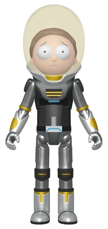 Rick et Morty Space Suit Rick Metallic 5 "Cadeau de figurine d'action