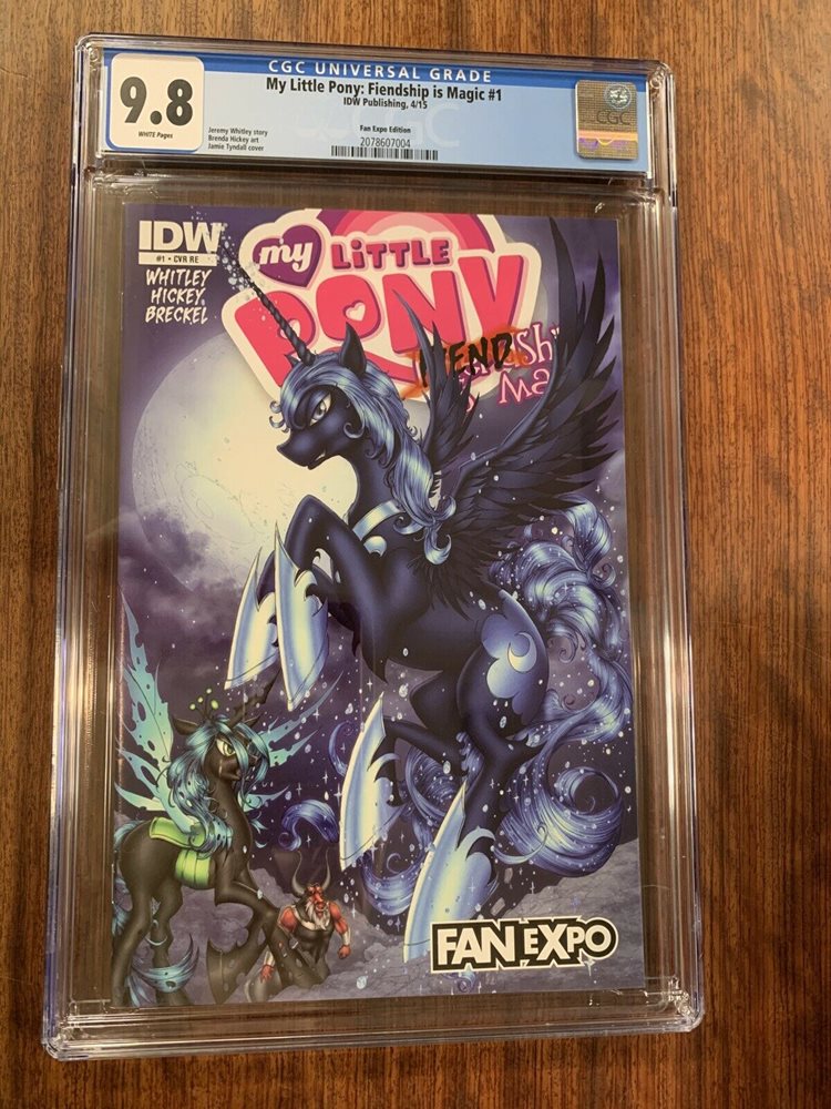 MY LITTLE PONY FRIENDSHIP IS MAGIC #1 IDW DETROIT VARIANT NM MY LITTLE PONY FRIENDSHIP IS MAGIC #1 IDW DETROIT VARIANT NM