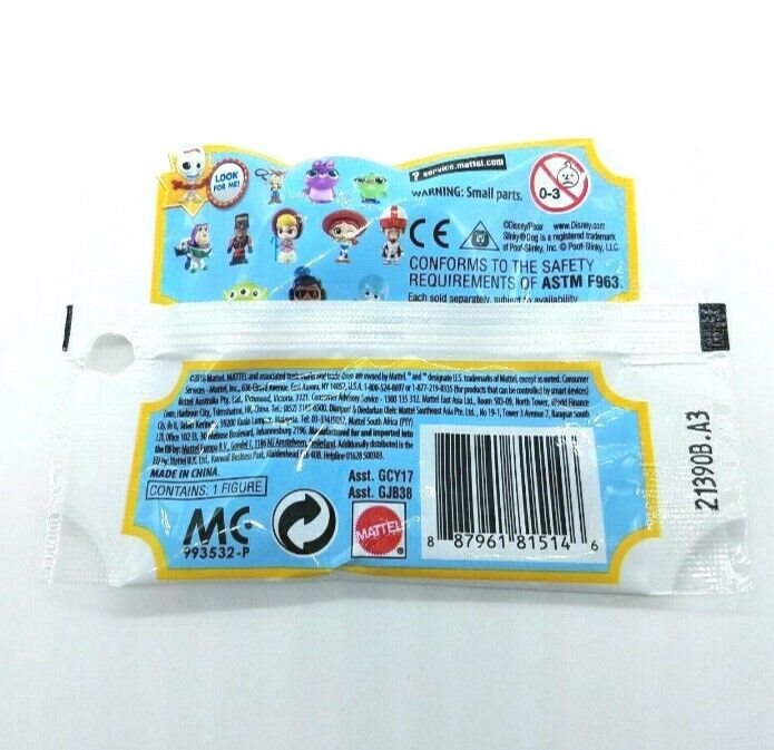 Disney Pixar Toy Story 4 Series 3 Mini Figure Blind Bag