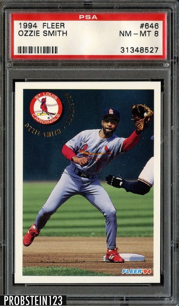 Auction Prices Realized Baseball Cards 1994 Fleer Ozzie Smith