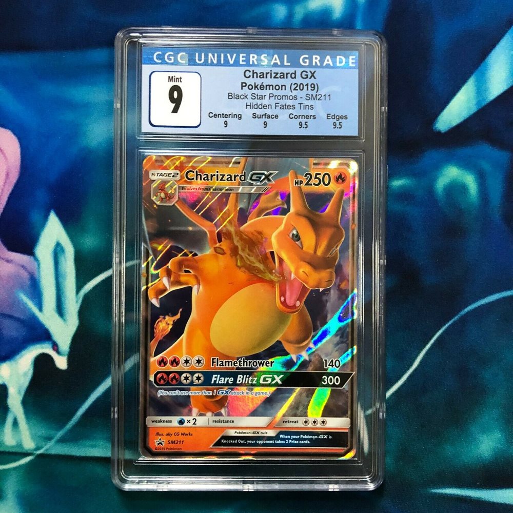 Charizard GX SM211 Pokemon Hidden Fates MINT Rare Holo Promo Card
