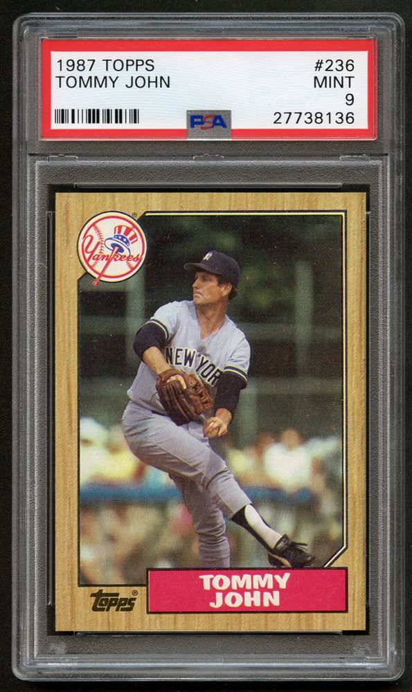 Tommy John Baseball Card Value Cards Info