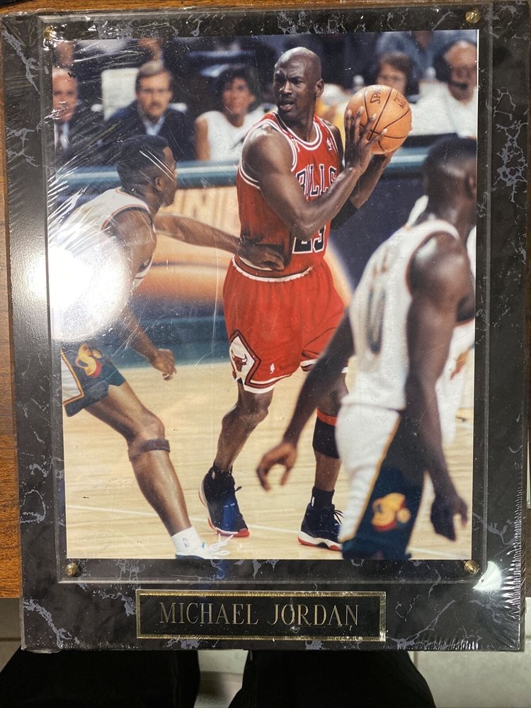 Michael Jordan Plaque New