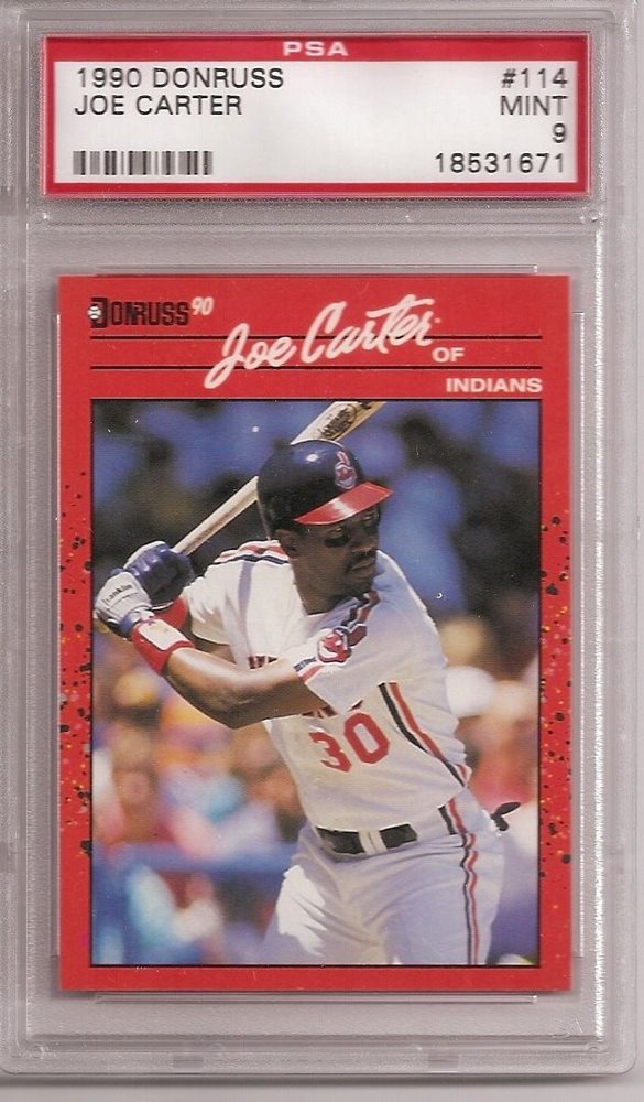 Auction Prices Realized Baseball Cards 1990 Donruss Joe Carter