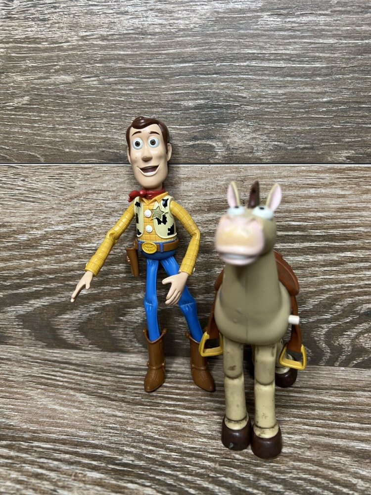 Disney PIXAR TOY STORY Woody and his horse Bullseye Act