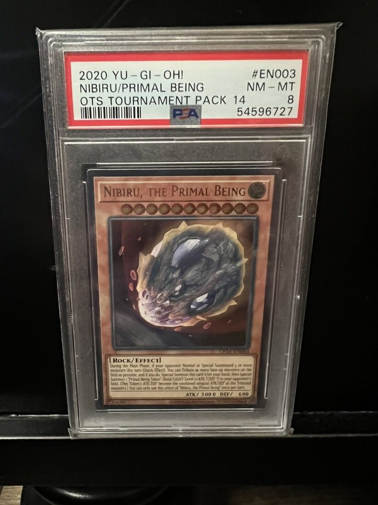 YUGIOH! Nibiru, The Primal Being Ultimate Rare OP14 E