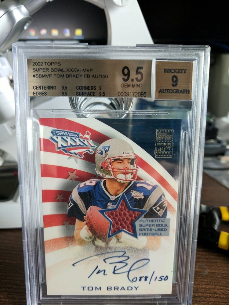 Not sure if this is the place to post this. But I've had this Tom Brady autograph for years now. any idea where i can get a price evaluation on it? :