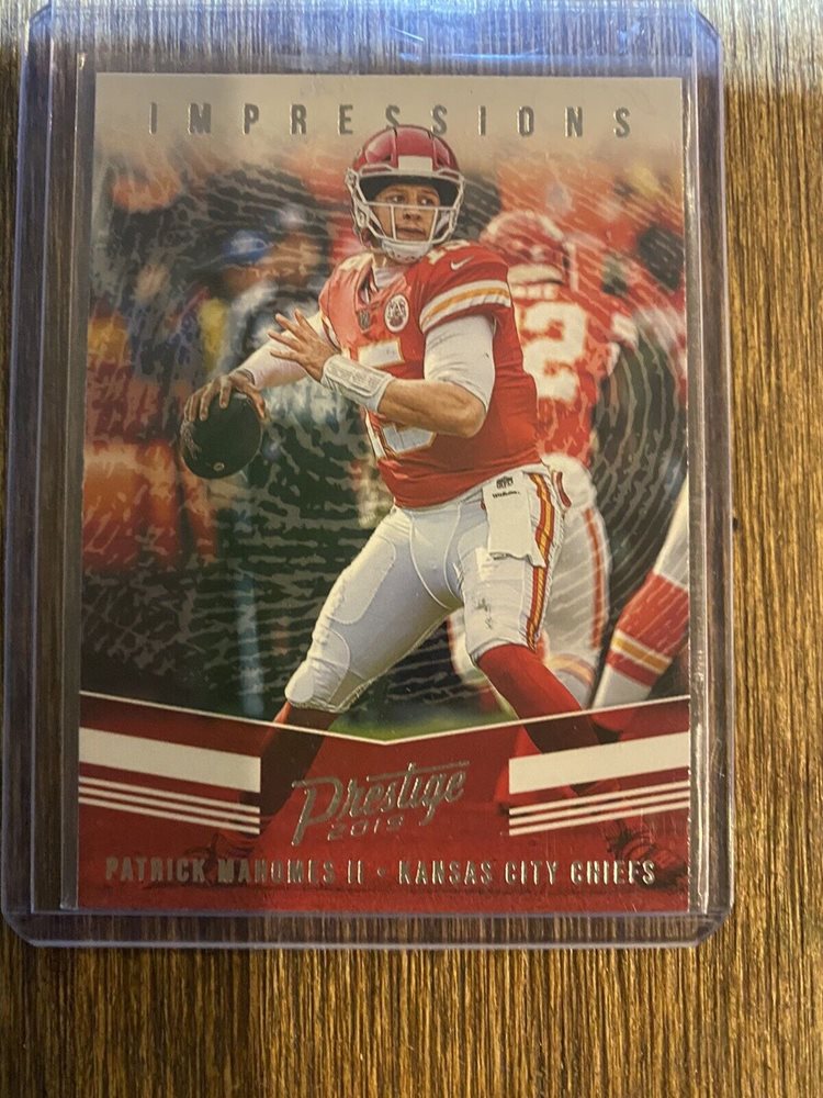 2019 Prestige Patrick Mahomes Impressions