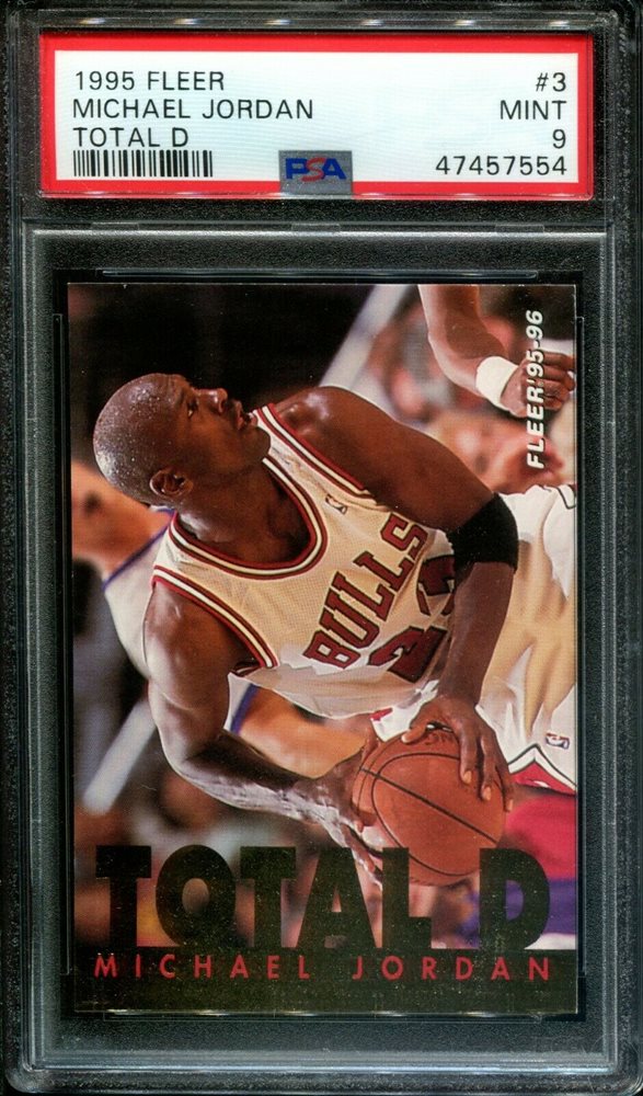 1995 fleer michael jordan