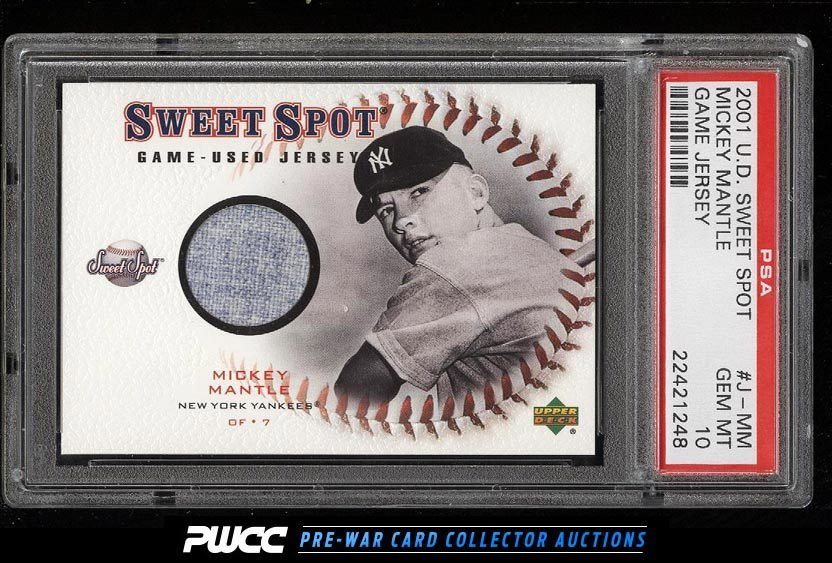 Mickey Mantle 2001 SP 本物ゲーム着用ジャージ UD-MM Mickey Mantle 2001 SP 本物ゲーム着用ジャージ UD-MM