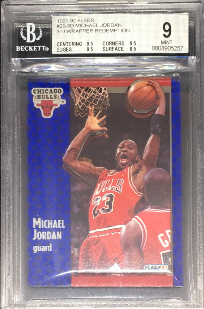 1991 fleer michael jordan 29