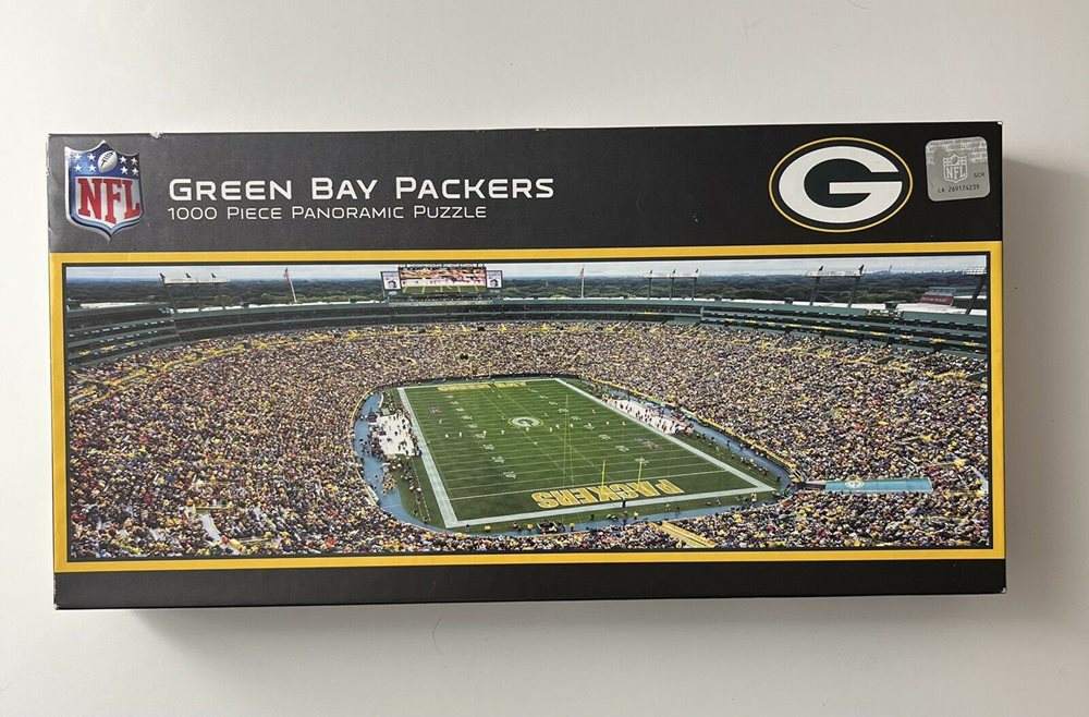 Green Bay Packers 1000 Piece Panoramic Puzzle Lambeau F