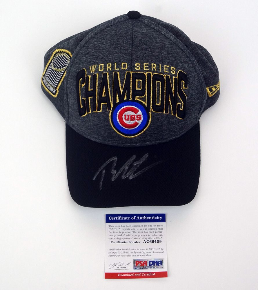 cubs championship hat