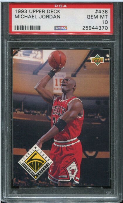 93 94 upper deck michael jordan 438