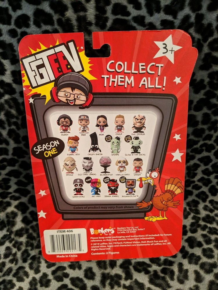 Glow In The Dark Spookas & One Mystery Mini FGTeeV Mini