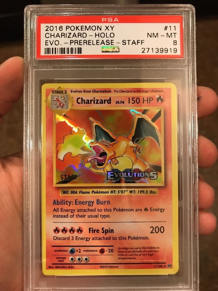 Auction Prices Realized Tcg Cards 2016 Pokemon XY Evolutions Charizard