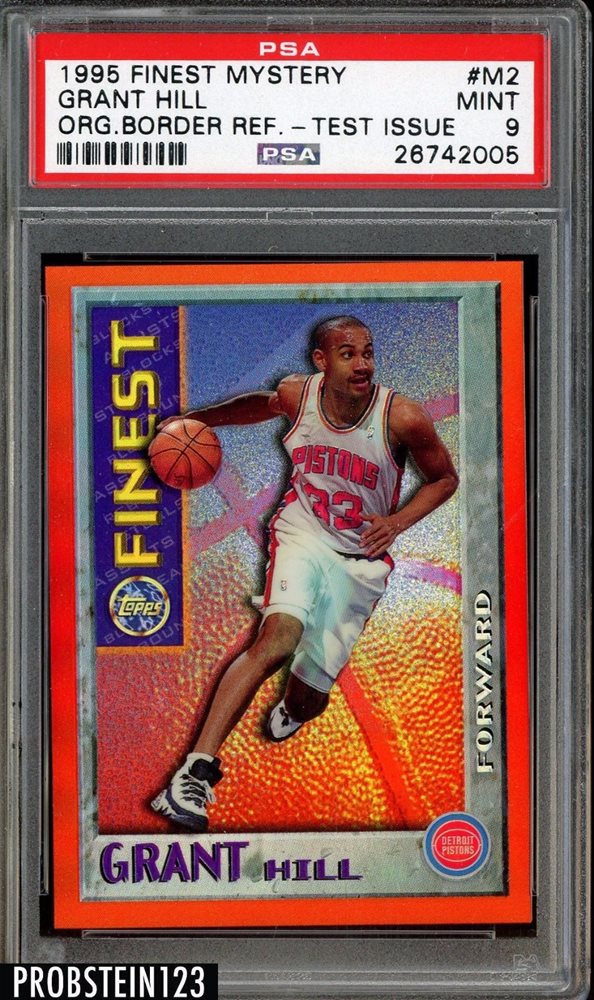 Topps Finest Refractor Grant Hill /289