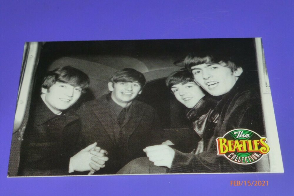 THE BEATLES TRADING CARDS 1993 CARD 98 COLOR ORIG