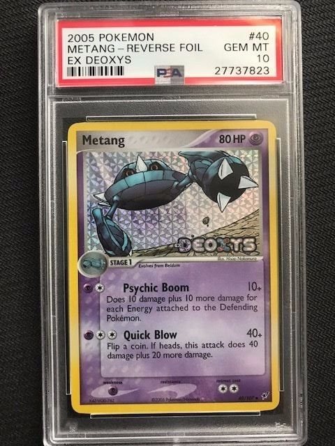 Auction Prices Realized Tcg Cards 2005 POKEMON EX DEOXYS