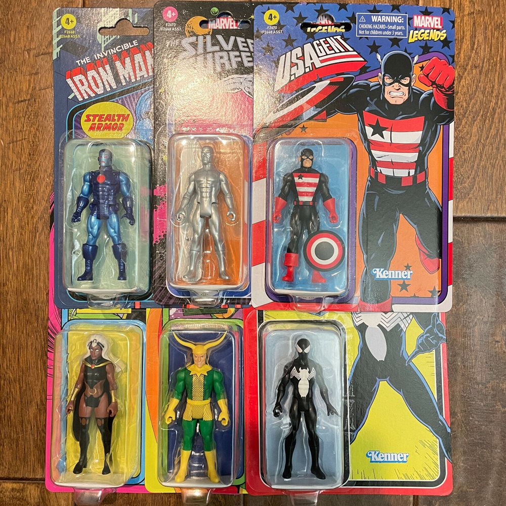 Marvel Legends Retro 375 Kenner 3.75" Action Figures IN