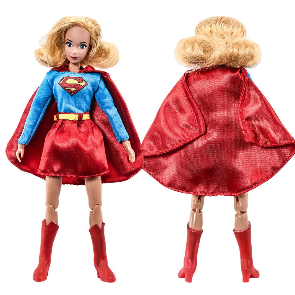 DC Comics Superman Retro 8 Inch Figures Supergirl Green /& Orange Variant