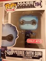 with gun Pop Vinyl Mass Effect Peebee