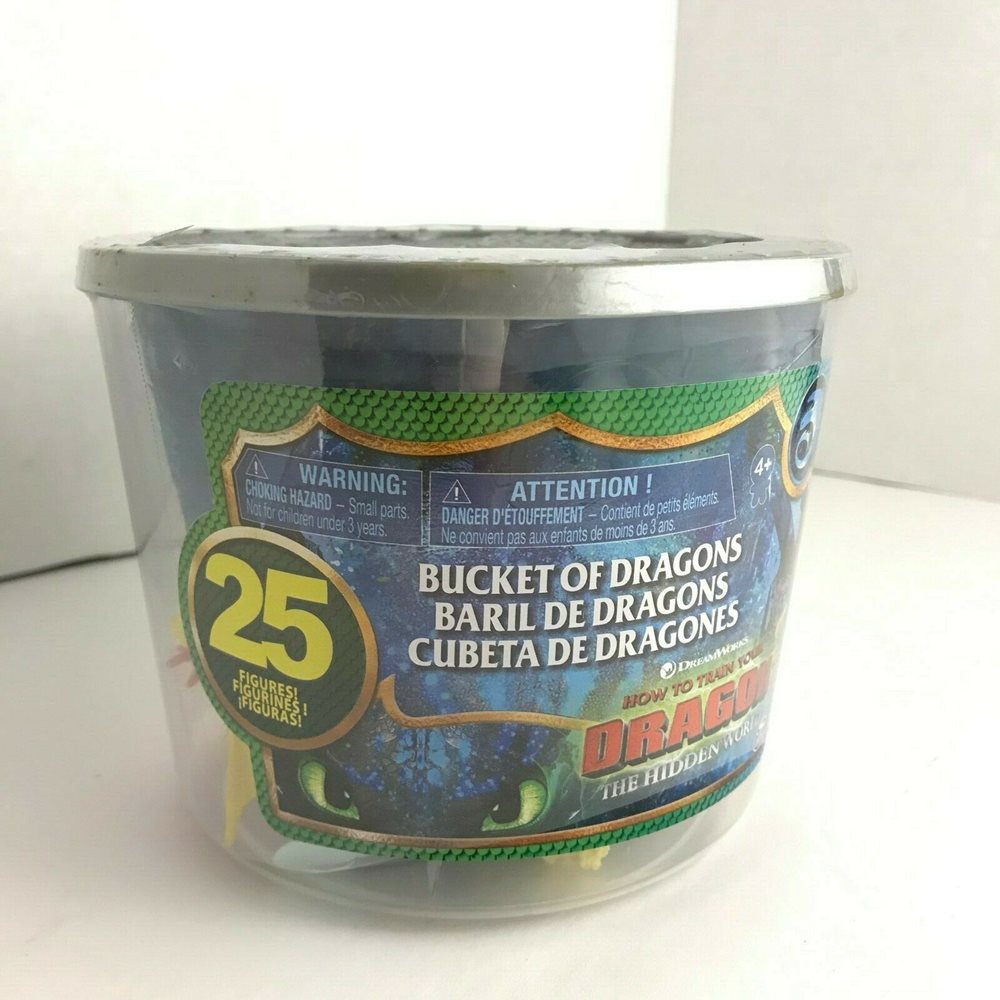 How To Train Your Dragon Bucket of Dragons 25 Figures T