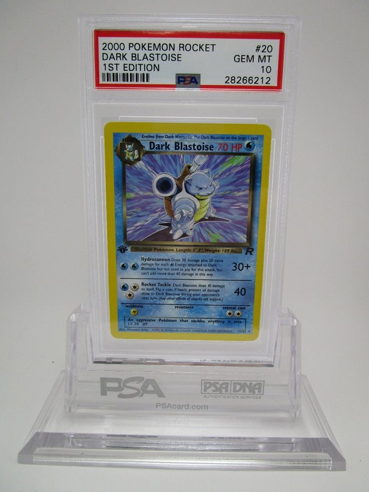 Near Mint POKEMON ROCKET RARE N° 20//82 DARK BLASTOISE ..