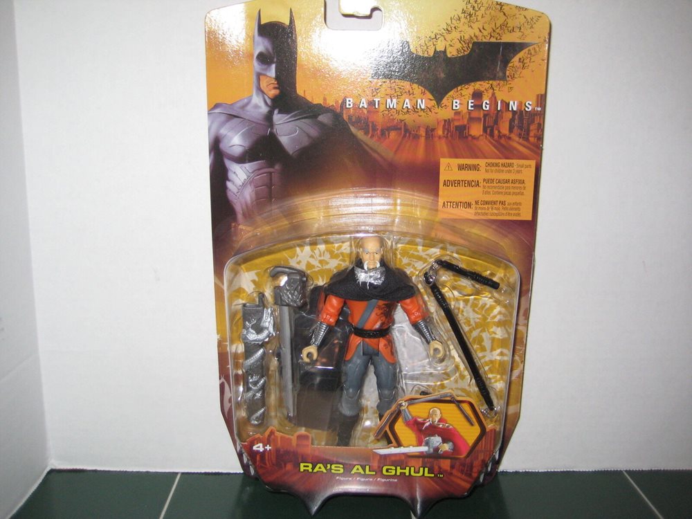 BatMan Begins Ra`s Al Ghul Figure with Weapons Variant