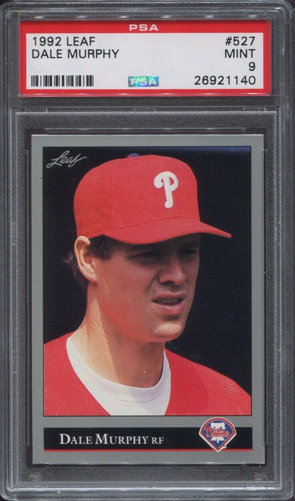 Auction Prices Realized Baseball Cards 1992 Leaf Dale Murphy