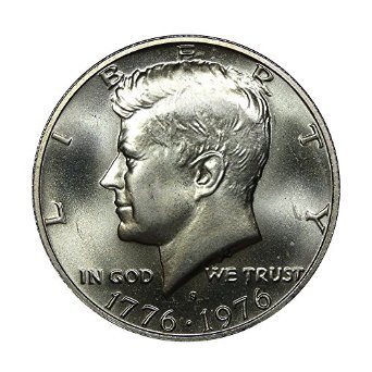 1976 S Bicentennial Kennedy Half Dollar /"Brilliant Uncirculated/" 40/% Silver