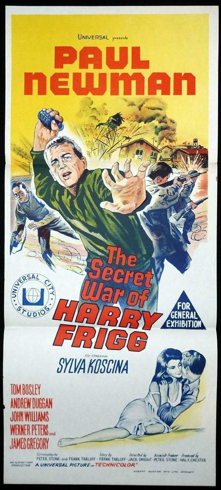 The secret war of Harry Frigg Paul Newman movie poster