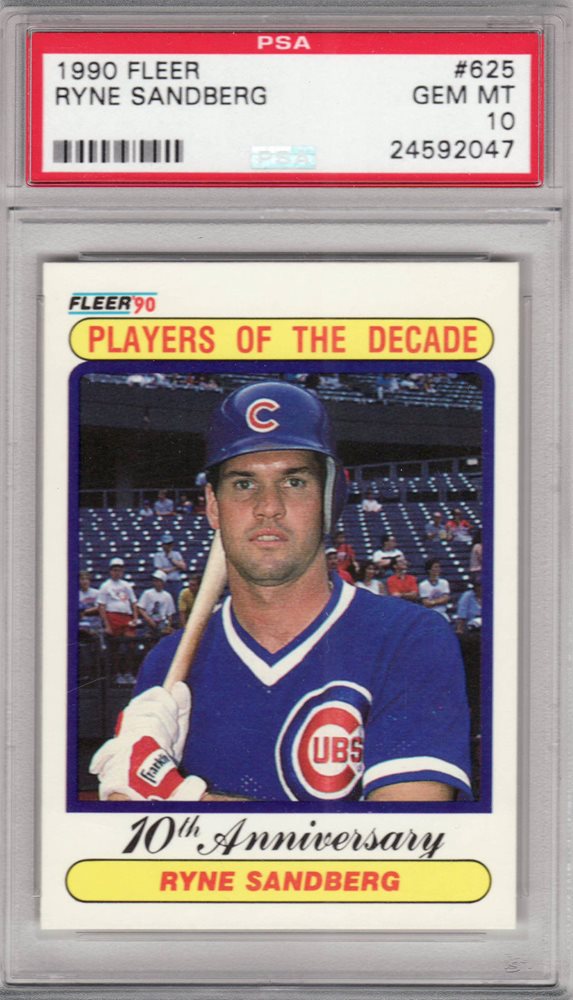 Auction Prices Realized Baseball Cards 1990 Fleer Ryne Sandberg