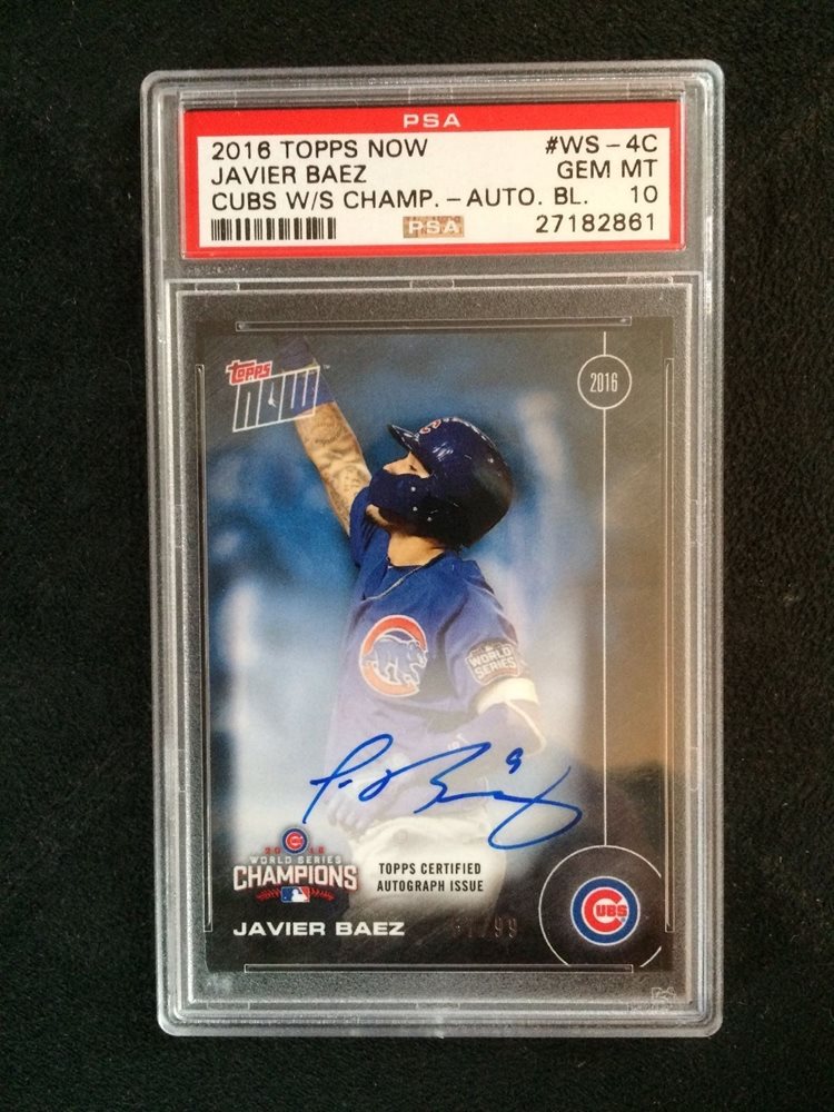 Topps NOW ワールドシリーズ ハビアー javier サイン auto Topps NOW ワールドシリーズ ハビアー javier サイン auto Topps