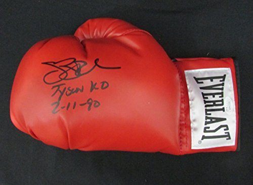 buster douglas signed glove