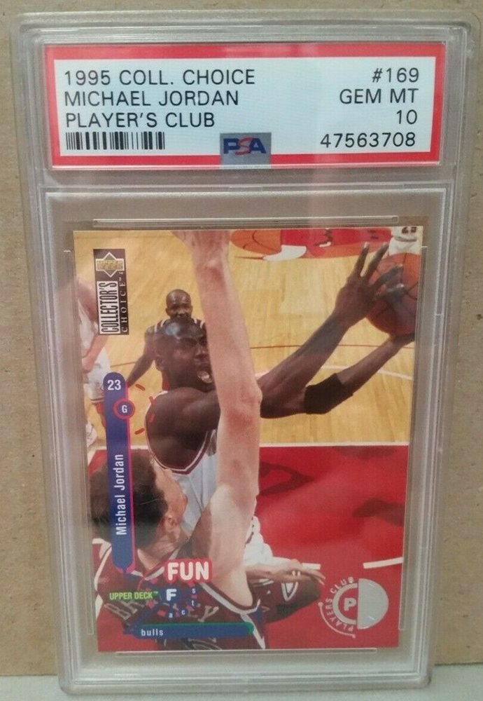 michael jordan collectors choice card