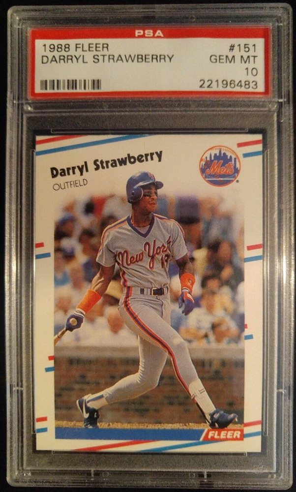 Auction Prices Realized Baseball Cards 1988 Fleer Darryl Strawberry