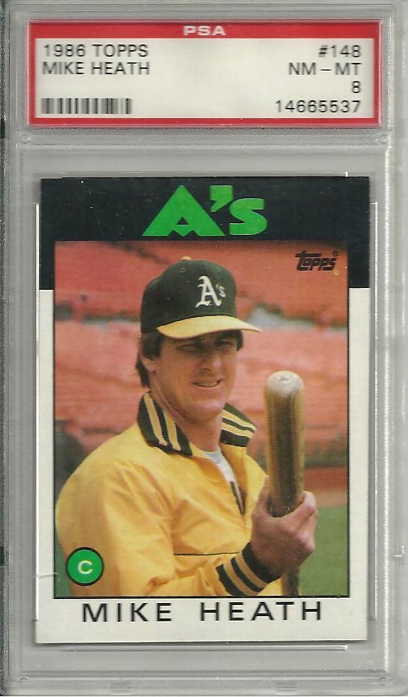 Auction Prices Realized Baseball Cards 1986 Topps Mike Heath
